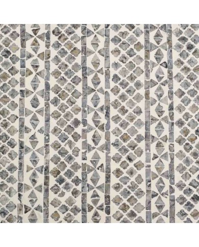 Tavolino da Caffè Alexandra House Living Grigio Metallo Legno MDF 60 x 49 x 124 cm