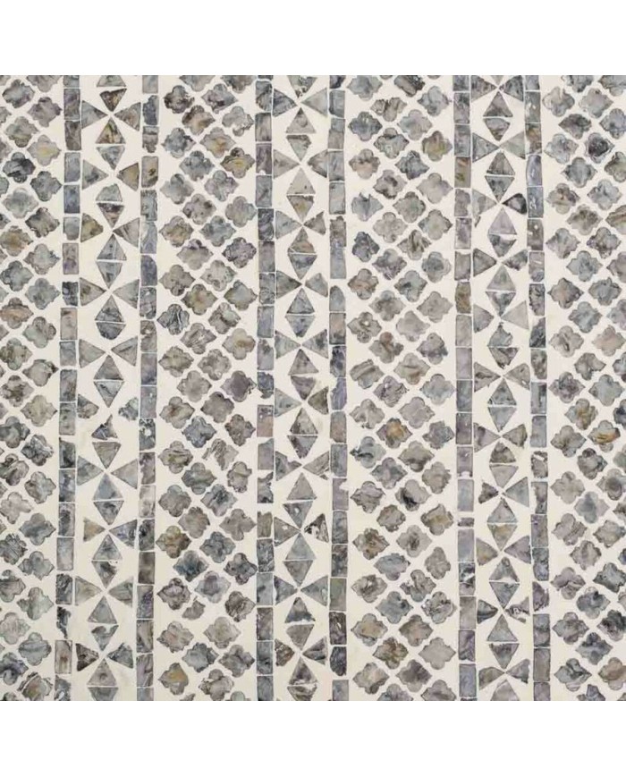 Tavolino da Caffè Alexandra House Living Grigio Metallo Legno MDF 60 x 49 x 124 cm