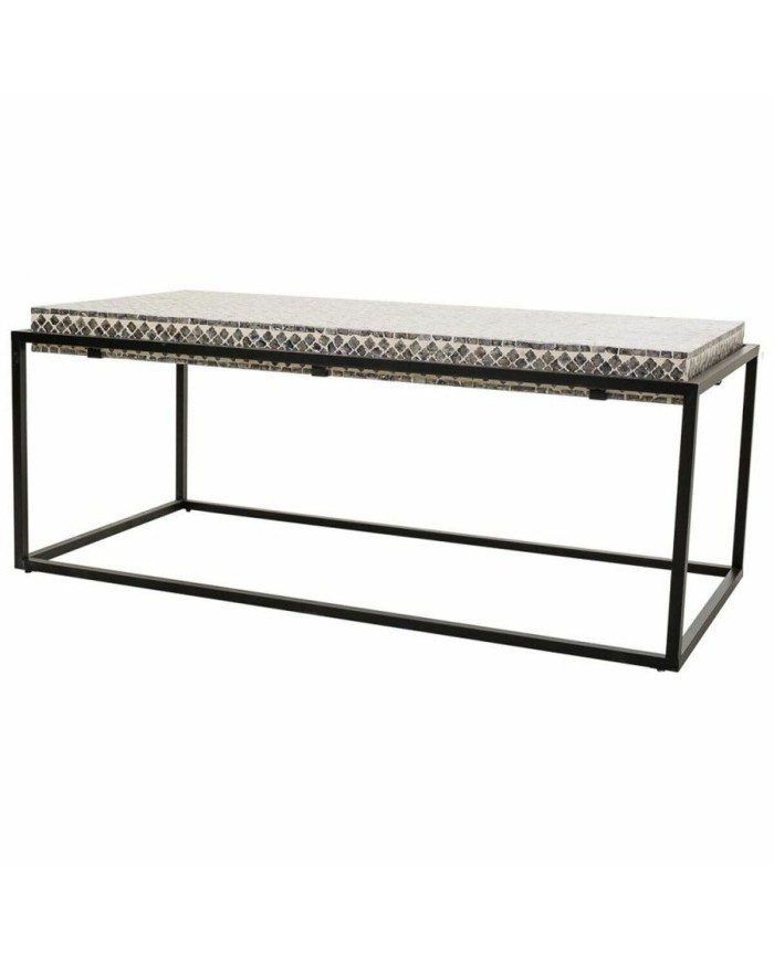 Tavolino da Caffè Alexandra House Living Grigio Metallo Legno MDF 60 x 49 x 124 cm