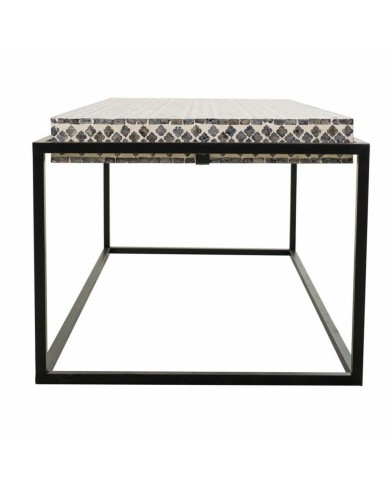 Tavolino da Caffè Alexandra House Living Grigio Metallo Legno MDF 60 x 49 x 124 cm