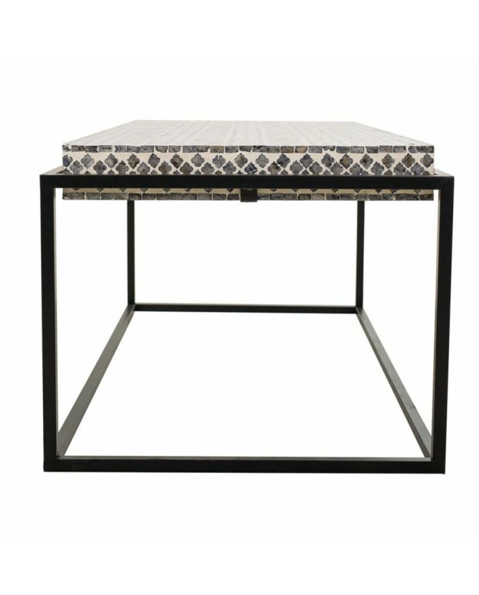 Tavolino da Caffè Alexandra House Living Grigio Metallo Legno MDF 60 x 49 x 124 cm