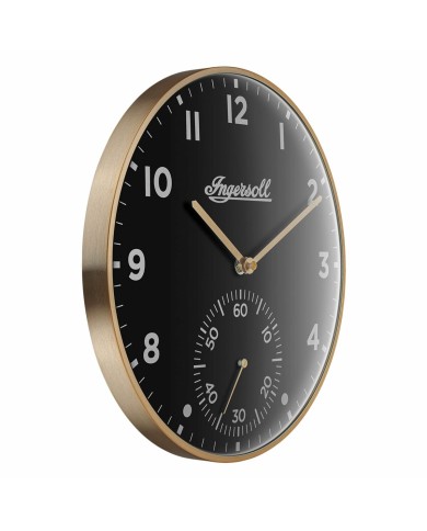 Orologio da Parete Ingersoll 1892 IC003GB Dorato Nero