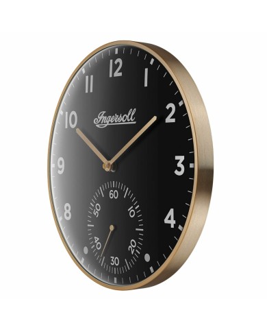 Orologio da Parete Ingersoll 1892 IC003GB Dorato Nero