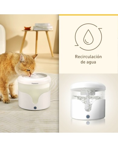 Fontana per Animali Domestici Panasonic CP-JNW01CW Fontana per Animali Domestici Panasonic CP-JNW01CW