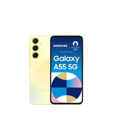 Smartphone Samsung A55 5G YELLOW 8 GB RAM 128 GB Giallo Nero