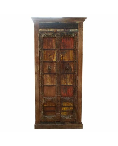 Armadio Alexandra House Living Marrone Legno Riciclato 45 x 225 x 105 cm Armadio Alexandra House Living Marrone Legno Riciclato 45 x 225 x 105 cm