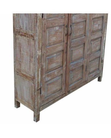 Scaffale Alexandra House Living Marrone Legno Riciclato 40 x 186 x 137 cm