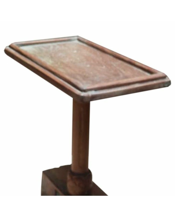 Tavolo aggiuntivo Alexandra House Living Marrone Legno Riciclato 23 x 49 x 46 cm