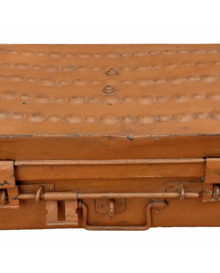 Valigia decorativa Alexandra House Living Marrone Ferro Stile artigianale 34 x 19 x 63 cm Valigia decorativa Alexandra House Living Marrone Ferro Stile artigianale 34 x 19 x 63 cm