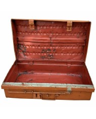 Valigia decorativa Alexandra House Living Marrone Ferro Stile artigianale 34 x 19 x 63 cm Valigia decorativa Alexandra House Living Marrone Ferro Stile artigianale 34 x 19 x 63 cm