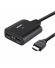 Adattatore HDMI con 2 x HDMI LINDY 38356 Nero