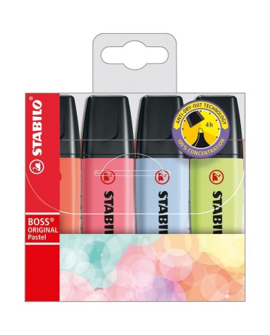 Set di Evidenziatori Stabilo 70/4-3 Plastica Set di Evidenziatori Stabilo 70/4-3 Plastica