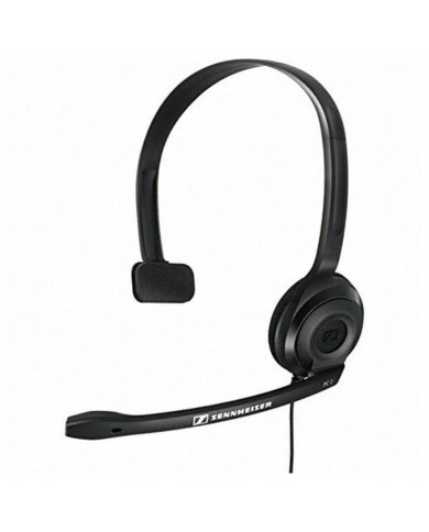 Auricolari con Microfono Sennheiser 504194 Nero Auricolari con Microfono Sennheiser 504194 Nero