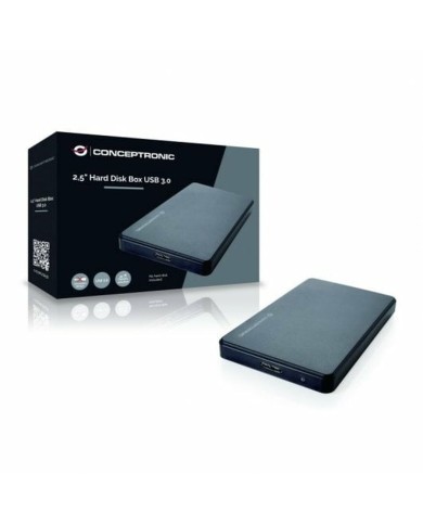 Involucro per Hard Disk Conceptronic 130000903501 Nero 2,5"