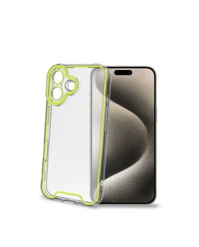 Custodia per Cellulare Celly IPHONE 16 PLUS Trasparente Custodia per Cellulare Celly IPHONE 16 PLUS Trasparente