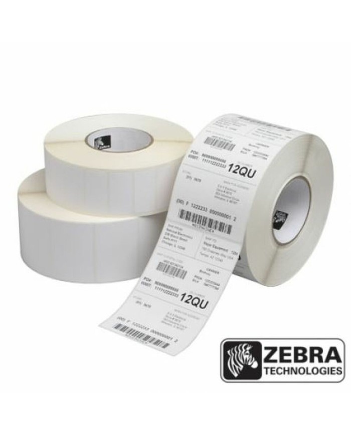 Rotolo di Etichette Zebra 880026-127 102 x 127 mm Bianco Rotolo di Etichette Zebra 880026-127 102 x 127 mm Bianco