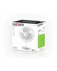 Ventilatore da Tavolo Haeger FA016007A 45 W Bianco Ventilatore da Tavolo Haeger FA016007A 45 W Bianco
