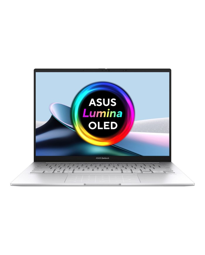 Laptop Asus ZenBook 14 OLED UX3405MA-PZ266W 14" Intel Evo Core Ultra 7 155H 16 GB RAM 512 GB SSD Qwerty in Spagnolo Laptop Asus ZenBook 14 OLED UX3405MA-PZ266W 14" Intel Evo Core Ultra 7 155H 16 GB RAM 512 GB SSD Qwerty in Spagnolo