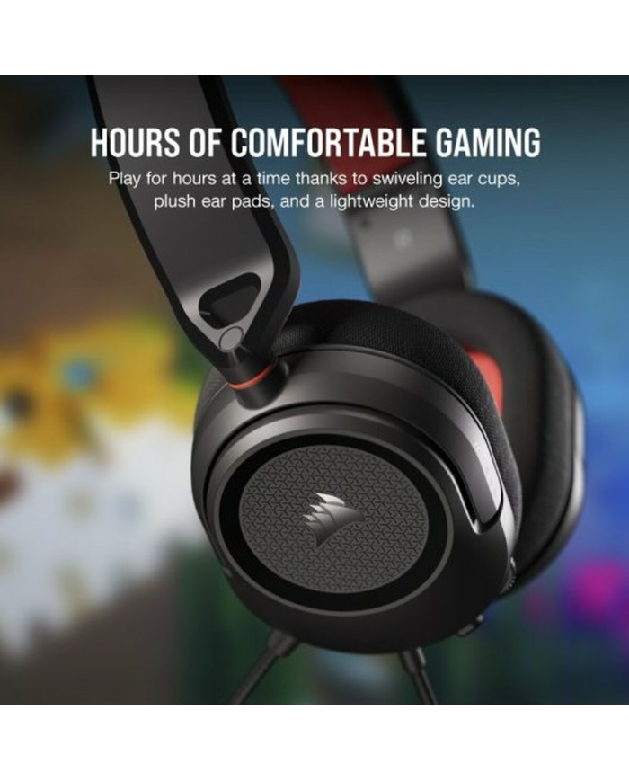 Auricolari con Microfono Corsair HS35 v2 Nero