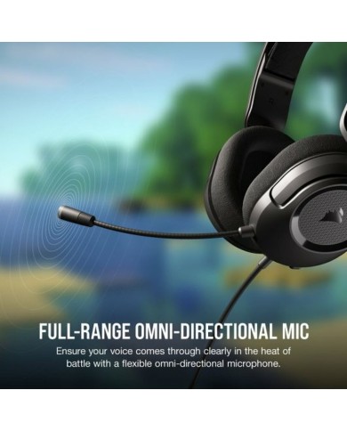 Auricolari con Microfono Corsair HS35 v2 Nero