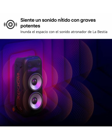 Altoparlante Bluetooth LG XL9T.DEUSLLK Nero Altoparlante Bluetooth LG XL9T.DEUSLLK Nero