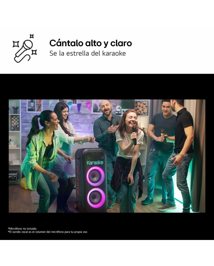 Altoparlante Bluetooth LG XL9T.DEUSLLK Nero Altoparlante Bluetooth LG XL9T.DEUSLLK Nero