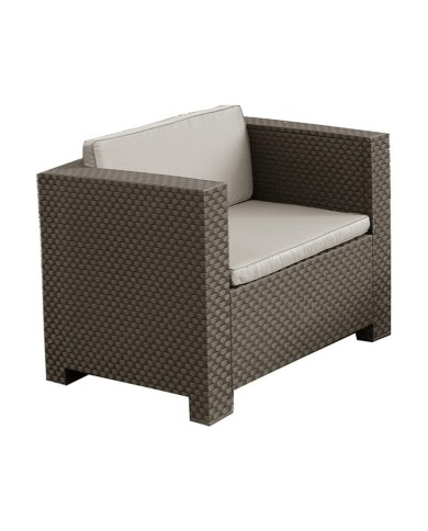 Mobili da giardino SP Berner Diva Tropea Antracite Grigio scuro (4 Pezzi) Mobili da giardino SP Berner Diva Tropea Antracite Grigio scuro (4 Pezzi)