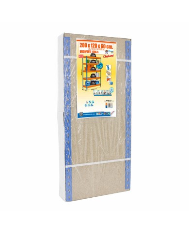 Scaffale Simon Rack Bricoforte 1206-5 5 Mensole 1500 kg 200 x 120 x 60 cm Scaffale Simon Rack Bricoforte 1206-5 5 Mensole 1500 kg 200 x 120 x 60 cm