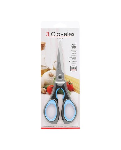 Forbici da Cucina 3 Claveles 8" Acciaio inossidabile