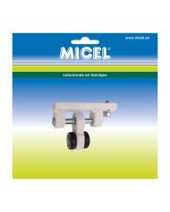 Carrucola per pergola Micel TLD21 Nylon 65 x 18,5 x 48 mm Solcometro Bianco