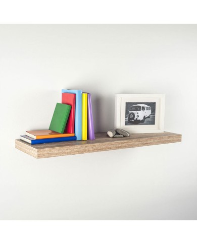 Mensole Fepre 047692 Rovere 80 x 25 cm Invisible Mensole Fepre 047692 Rovere 80 x 25 cm Invisible