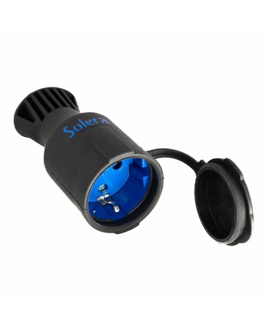 Base della spina Solera 5707ck 16 A 250 V Con coperchio Bipolare Base della spina Solera 5707ck 16 A 250 V Con coperchio Bipolare