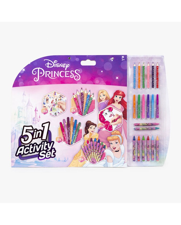 Scatola Multiattività per Colorare Disney Princess 5 in 1 Scatola Multiattività per Colorare Disney Princess 5 in 1