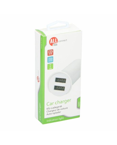 Caricabatterie per Auto All Ride 2,1 A 12-24 V USB