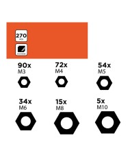 Set Dadi Black & Decker 270 Pezzi