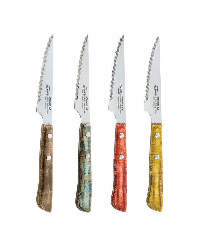 Set di Coltelli per Carne San Ignacio Evergreen BGEU-6076 Acciaio inossidabile