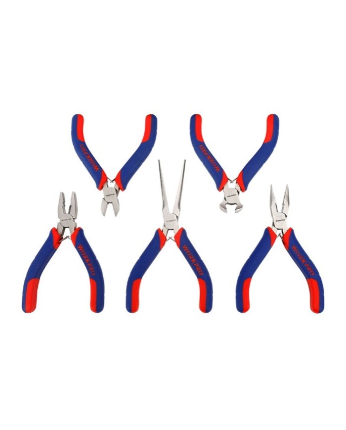 Set di pinze Workpro Miniatura 5 Pezzi