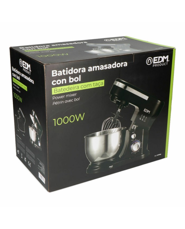 Sbattitore-Impastatrice EDM 07792 1000 W 4 L