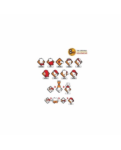 Bandana Buff Coolnet Blu Marino Tubolare