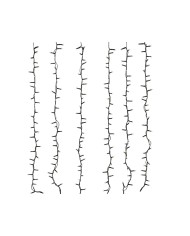 Decorazione luminosa Lumineo Albero di Natale 18 x 27 cm Metallo Paletto MicroLED