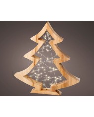 Decorazione luminosa Lumineo Natale Abete Mini MicroLED