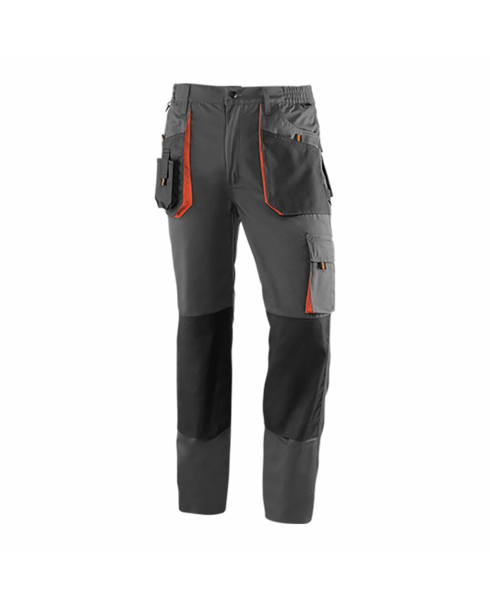 Pantaloni di sicurezza JUBA Top Range Nero Grigio Arancio
