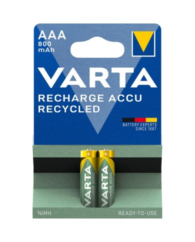Batterie Ricaricabili Varta AAA 800MAH 2UD 1,2 V 800 mAh AAA Batterie Ricaricabili Varta AAA 800MAH 2UD 1,2 V 800 mAh AAA