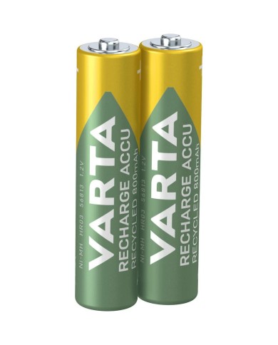Batterie Ricaricabili Varta AAA 800MAH 2UD 1,2 V 800 mAh AAA Batterie Ricaricabili Varta AAA 800MAH 2UD 1,2 V 800 mAh AAA