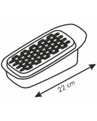 Grattugia Tescoma Vitamino Plastica dura Multifunzionale Grattugia Tescoma Vitamino Plastica dura Multifunzionale