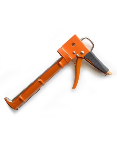 Pistola in silicone Unecol Arancio Metallo Pistola in silicone Unecol Arancio Metallo