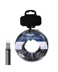 Cavo parallelo Sediles Nero Rosso 2 x 0,75 mm 500 m