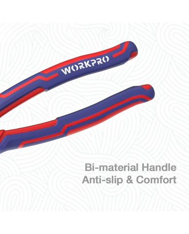 Pinze per taglio diagonale Workpro 225 mm Pinze per taglio diagonale Workpro 225 mm