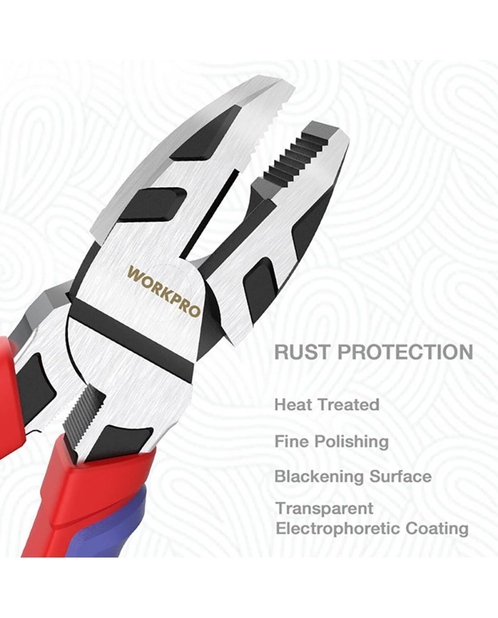 Pinze per taglio diagonale Workpro 225 mm Pinze per taglio diagonale Workpro 225 mm