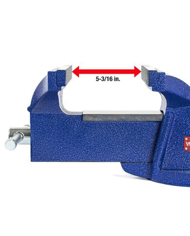 Vite da banco con base di aspirazione Workpro 150 mm Vite da banco con base di aspirazione Workpro 150 mm